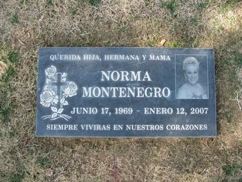 Montenegro,   Norma gravesite