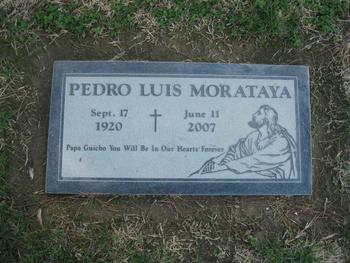 Morataya,   Pedro Luis gravesite