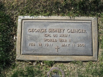 Olinger,   George Sidney gravesite