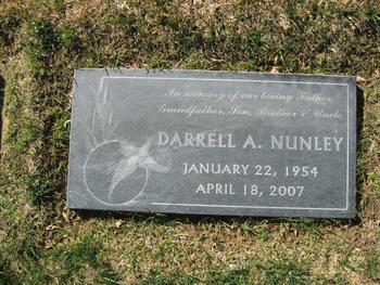 Nunley, Darrell A. gravesite