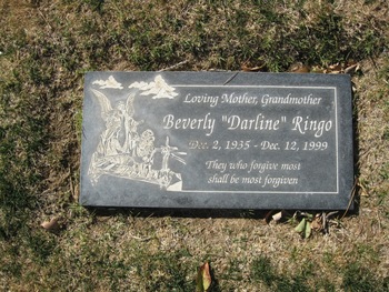 Ringo,   Beverly Darline gravesite