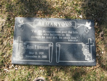 Armanyous,   Ragaei T. gravesite