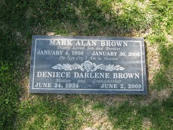 Brown, Mark Alan gravesite