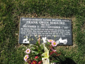 Maguire,   Frank owen gravesite
