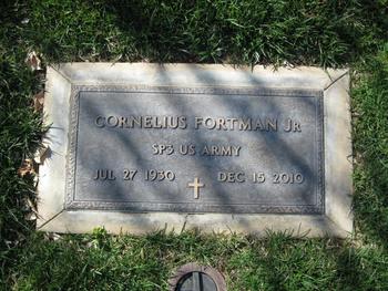 Fortman,   Cornelius gravesite