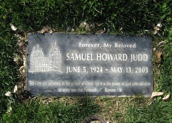 Judd,   Samuel Howard gravesite