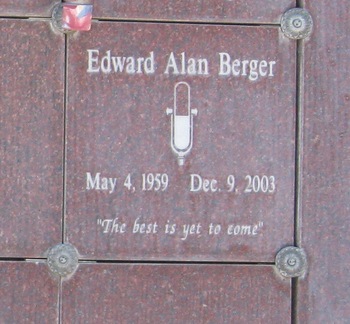 Berger,   Edward Alan gravesite