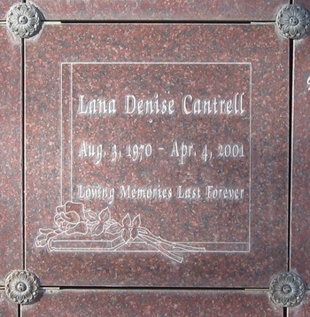Cantrell,   Lana Denise gravesite