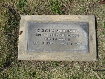 Anderson,   Keith E. gravesite