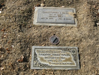 Hinds,   Timothy Todd gravesite