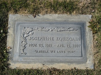 Equisoain,   Josephine gravesite