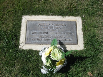 Hawke,   Phillip P. gravesite