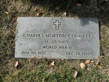 Connett,   Charles Morton ('Mort') gravesite