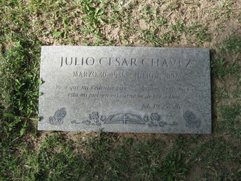 Chavez,   Julio Cesar gravesite