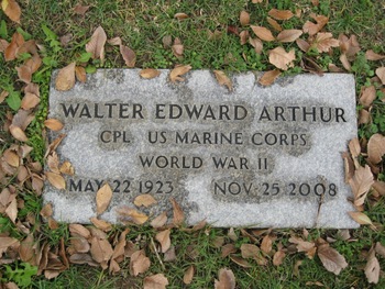 Arthur, Walter Edward gravesite