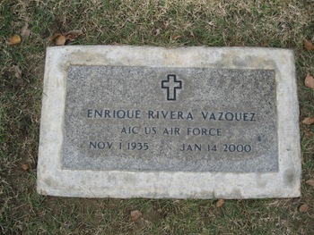 Vazquez,   Enrique Rivera gravesite