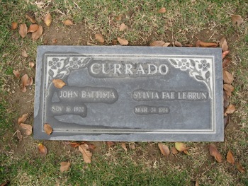 Currado,   John Battista gravesite