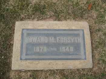 Forsyth,   Howard Mathew gravesite