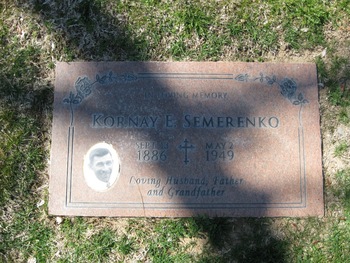 Semerenko,   Kornal Efem ('Korney') gravesite