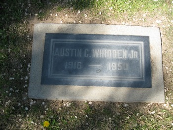 Whidden, Jr  Austin Chamberlin gravesite