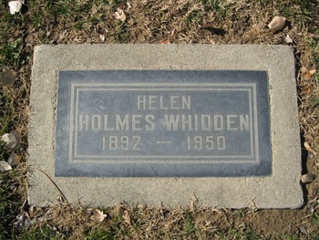 Whidden,   Helen gravesite