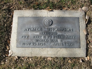 Thompson, Aylmer gravesite