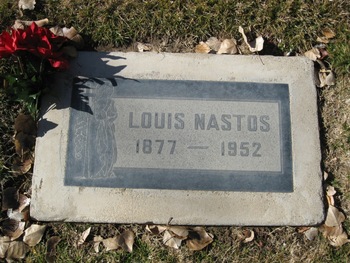 Nastos,   Lambros Demetriou ('Louis') gravesite