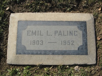 Paling,   Emil Lewis gravesite
