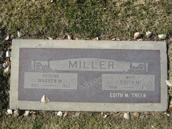 Miller,   Warren McLeod gravesite