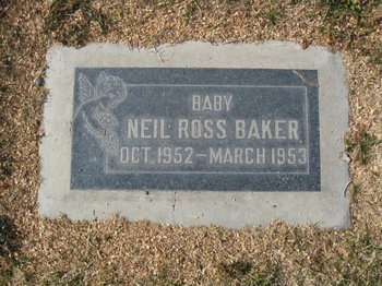 Baker,   Neil Ross gravesite