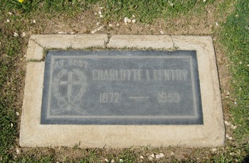 Gentry,   Charlotte Ione gravesite
