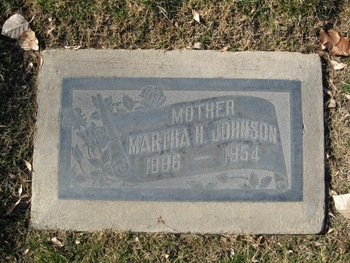Johnson, Martha Henriette gravesite