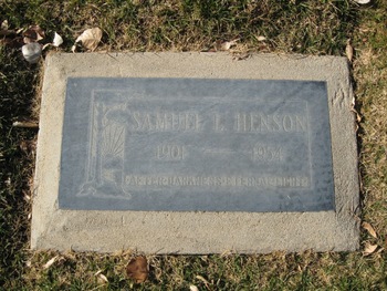 Henson,   Samuel Lycurgus gravesite