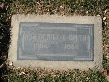 Smith,   Frederick Howard gravesite