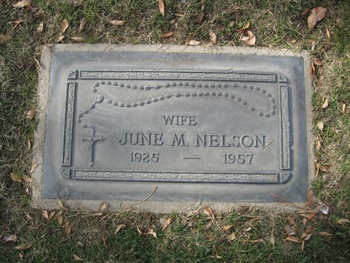 Nelson,   June M. gravesite