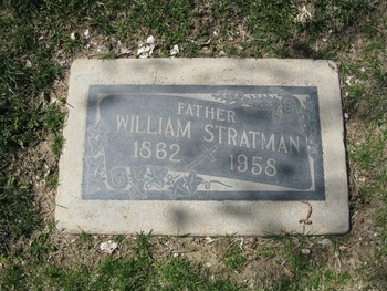 Stratman,   William gravesite