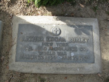 Burley,   Arthur Edgar gravesite