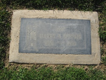Martin,   Harry Archie gravesite