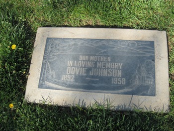 Johnson,   Dovie Charlotte gravesite