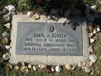 Kneip, Emil Adolph gravesite