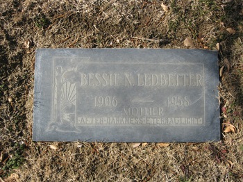 Ledbetter,   Lydia Bessie gravesite
