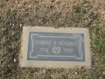 Schuman,   Howard Robinson gravesite