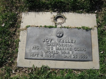 Kelley,   Joy gravesite