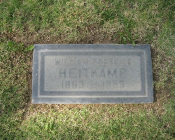 Heitkamp,   William Fredrick gravesite