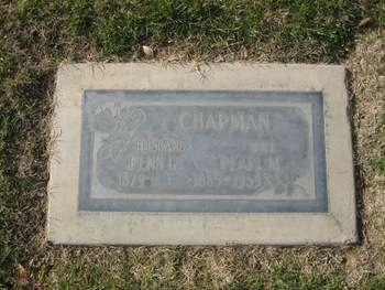 Chapman,   Mae Pearl gravesite