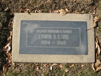 Card, Erwin S. gravesite