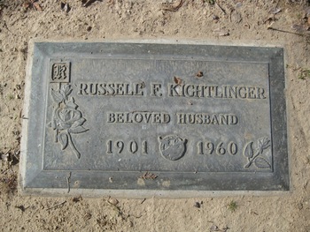 Kightlinger,   Russell F. gravesite