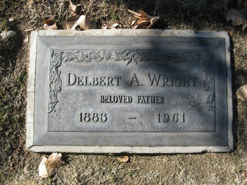 Wright,   Delbert Avon ('LRJD-D41') gravesite