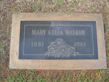 Walker, Mary Celia gravesite