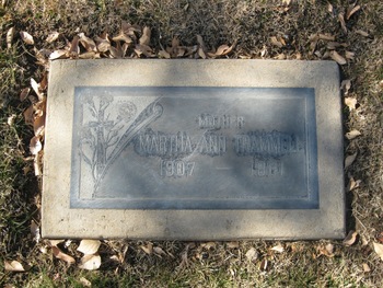 Trammell,   Martha Ann gravesite